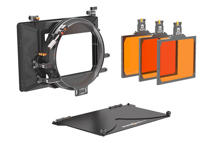 Matte box 4x5.65 Bright Tangerine, Filters